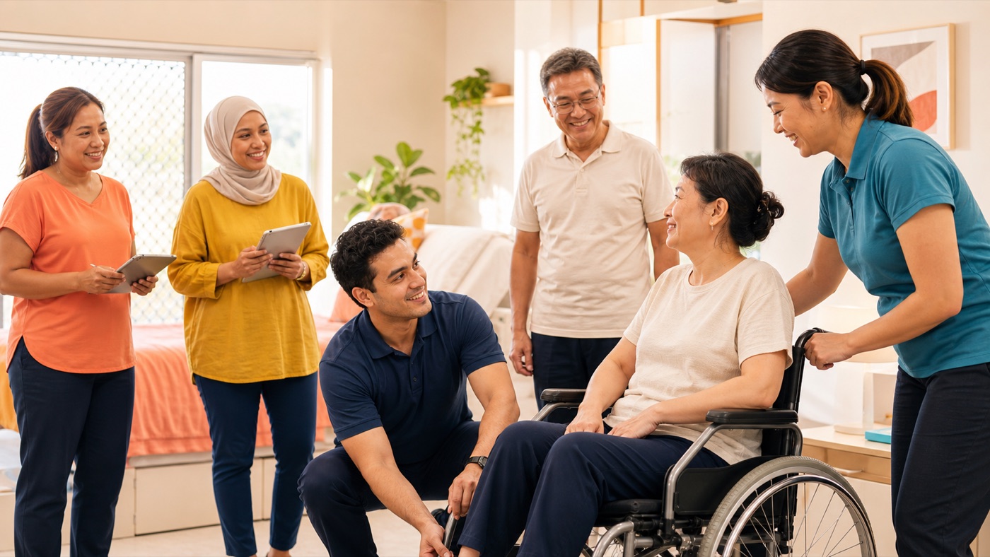 Certificate III in Individual Support (Ageing & Disability) vocational training in QLD